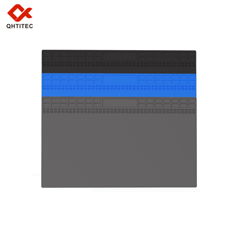 Electronics Repair Workbench - 600x350mm Large Silicone Repair Mat with