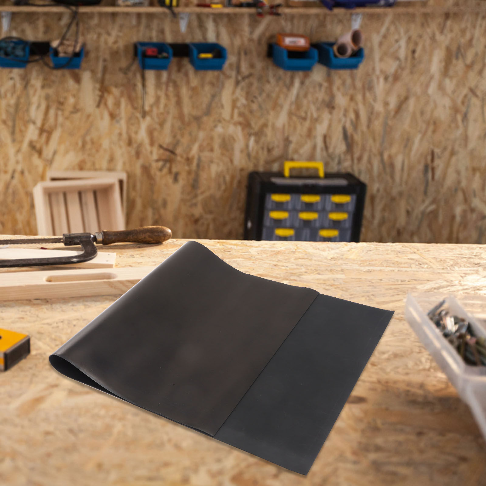 Electronics Repair Workbench - Anti-Static Table Mat Heavy-Duty Rubber for