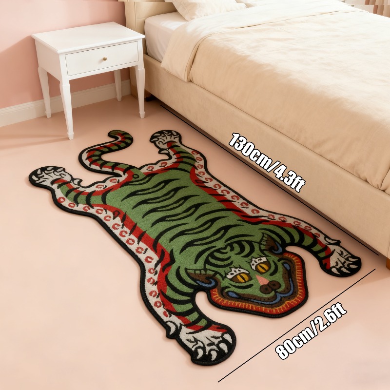 VIKAMA Tiger Pattern Rug Non-s - đánh giá và giá Electronics Repair Desk