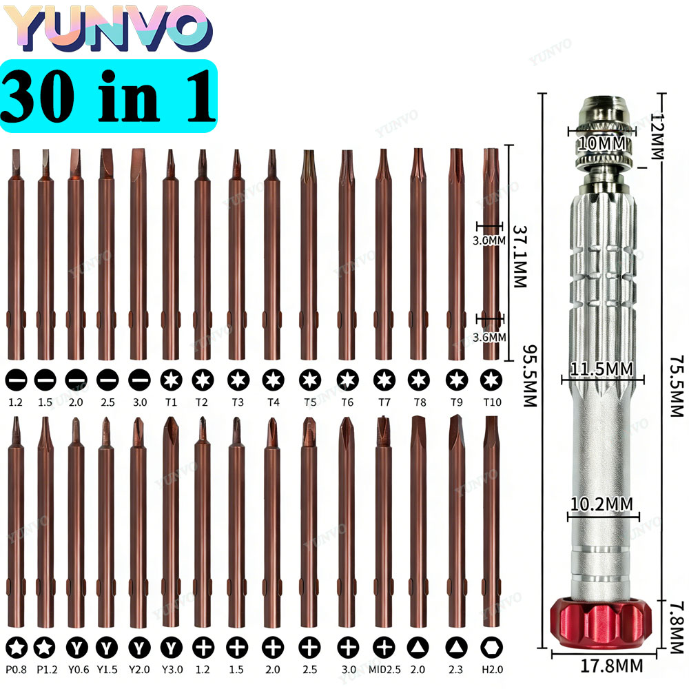 30 in 1 Magnetic Precision Scr - đánh giá và giá Electronics Repair Equipment