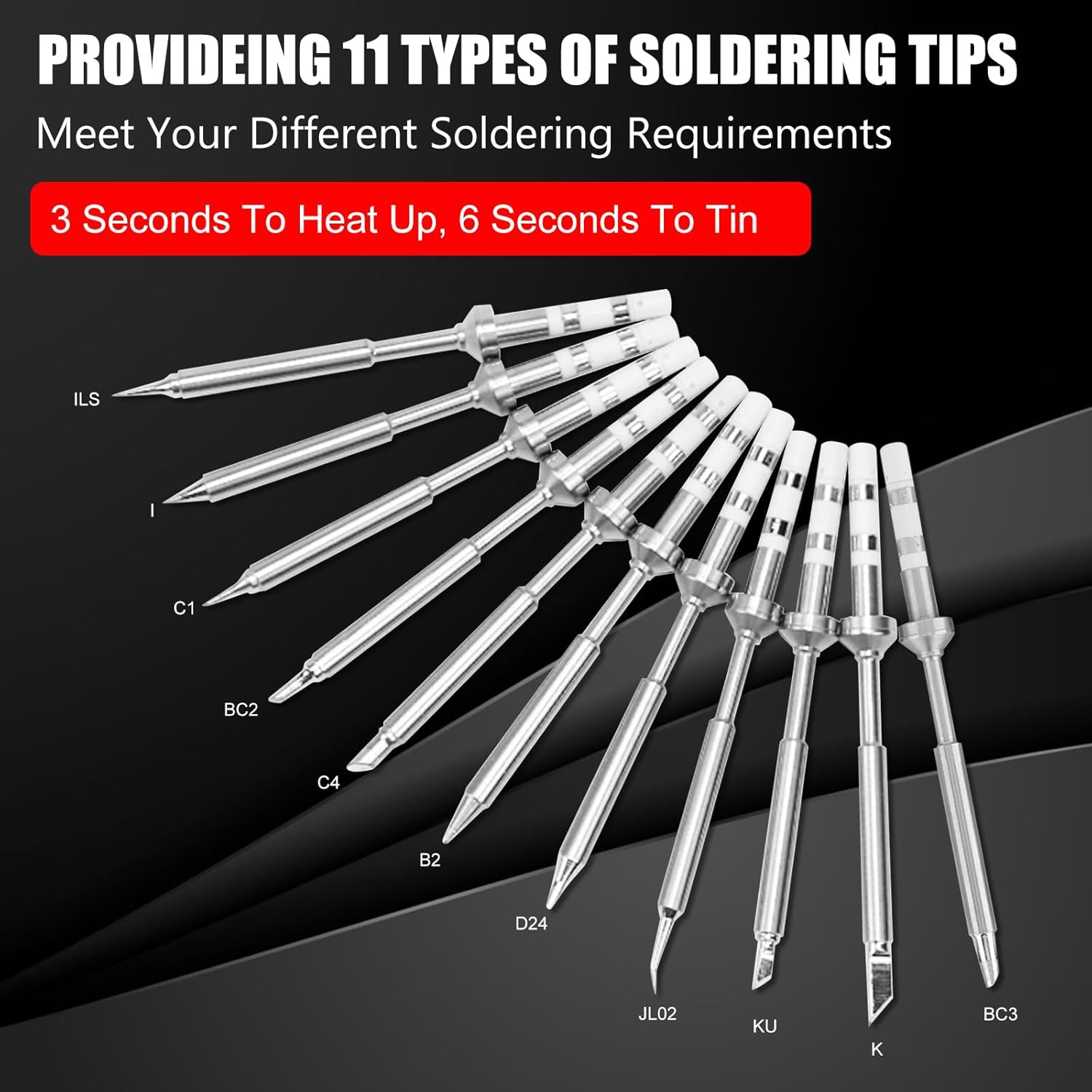 Soldering Iron Tips 11pcs Set, - đánh giá và giá Electronics Repair Images