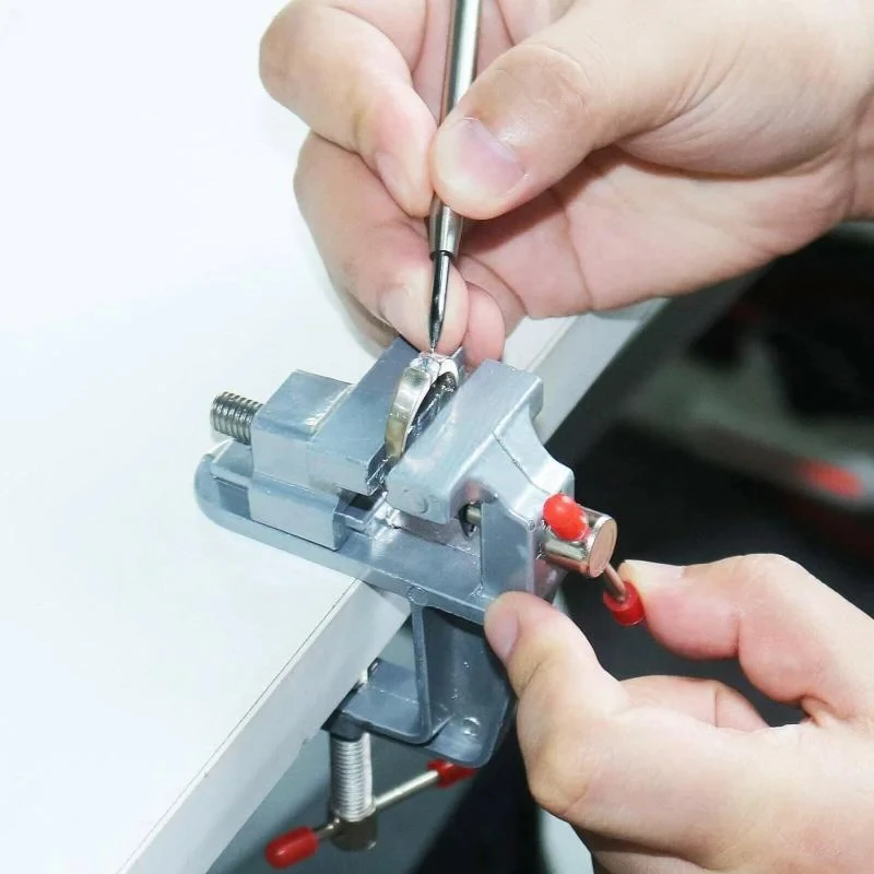 Mini Bench Vise Table Clamp Sc - đánh giá và giá Electronics Repair Workbench